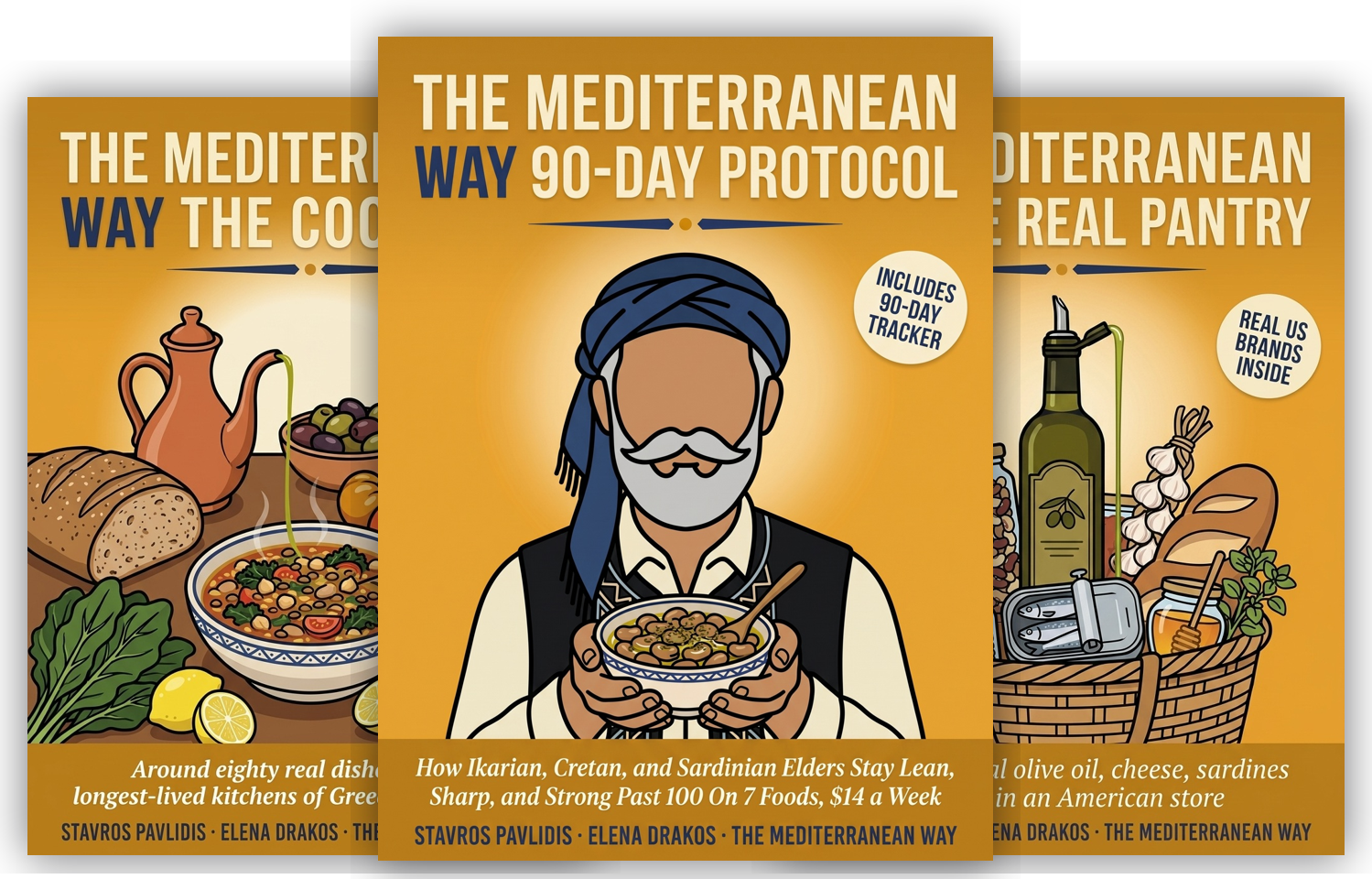 The Mediterranean Way — three-book collection